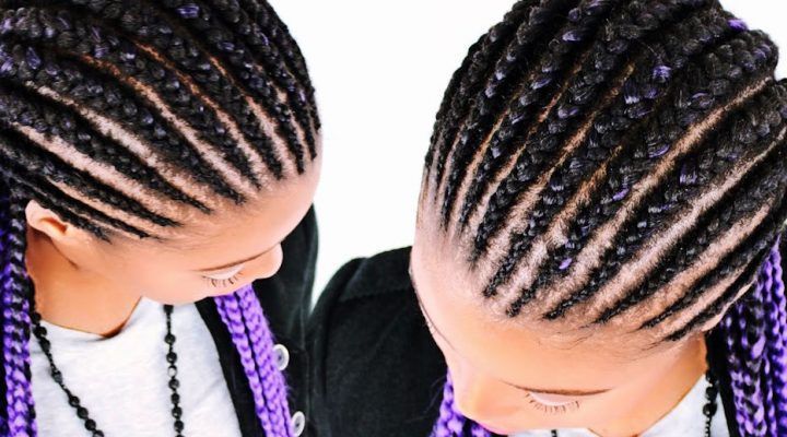 mesmerizing feed-in braids